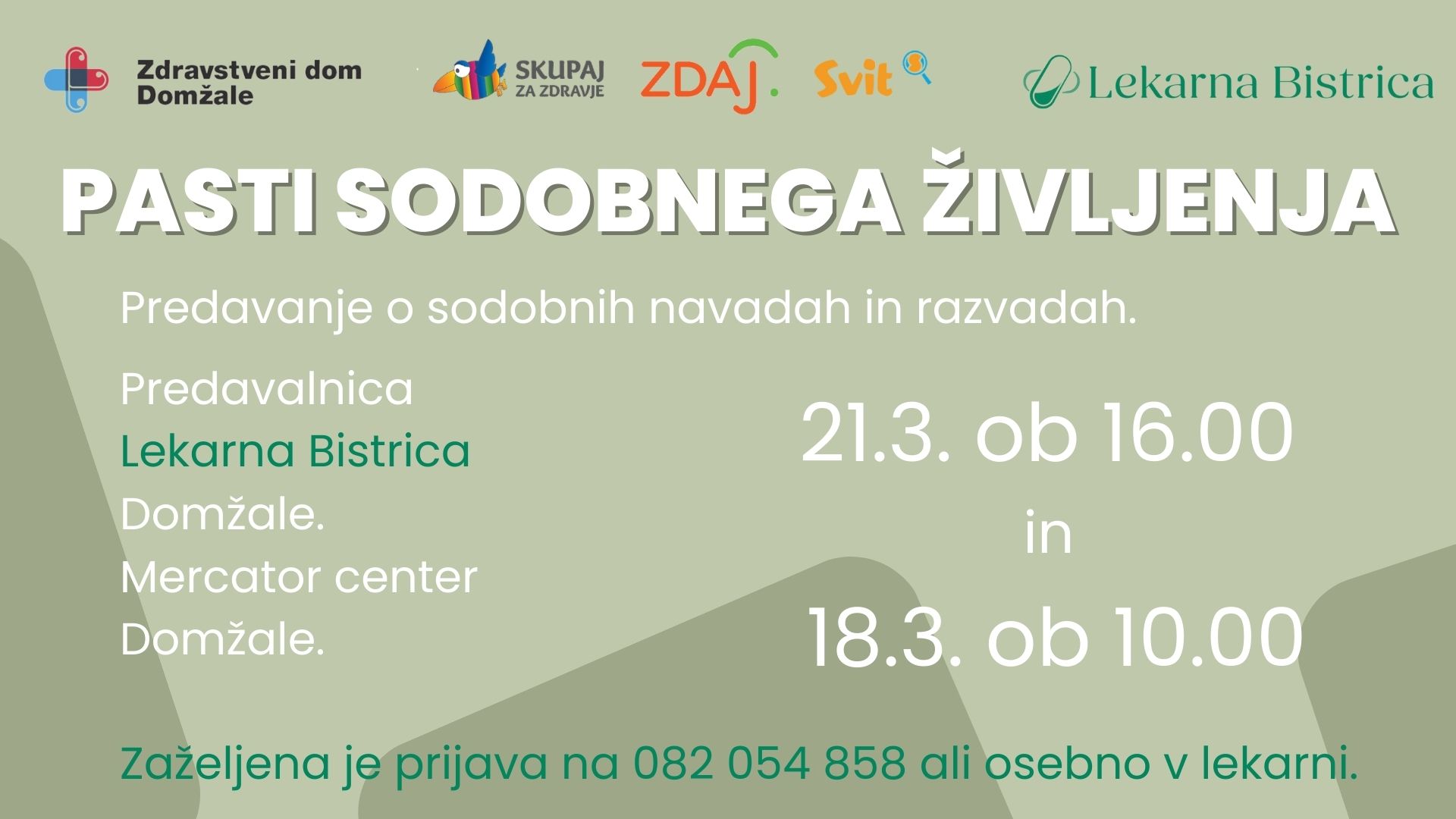 pasti sodobnega življenja