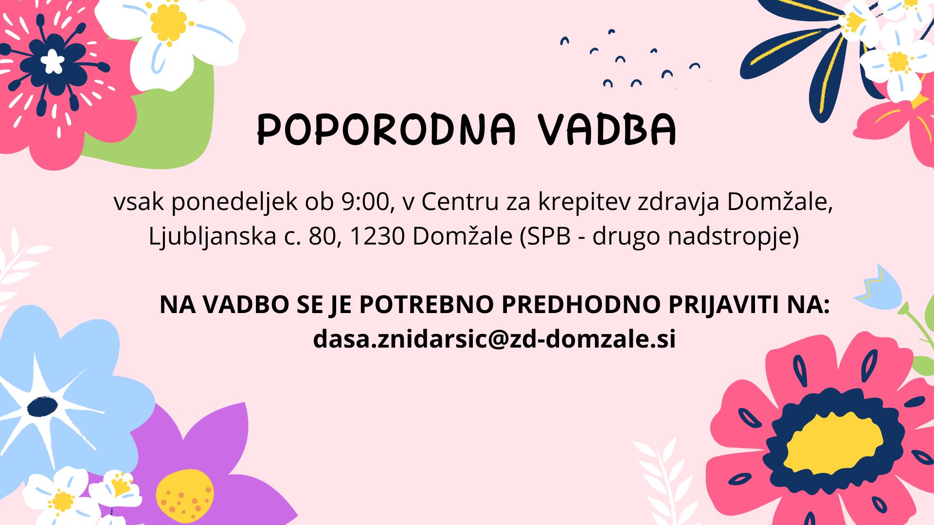 poporodna vadba