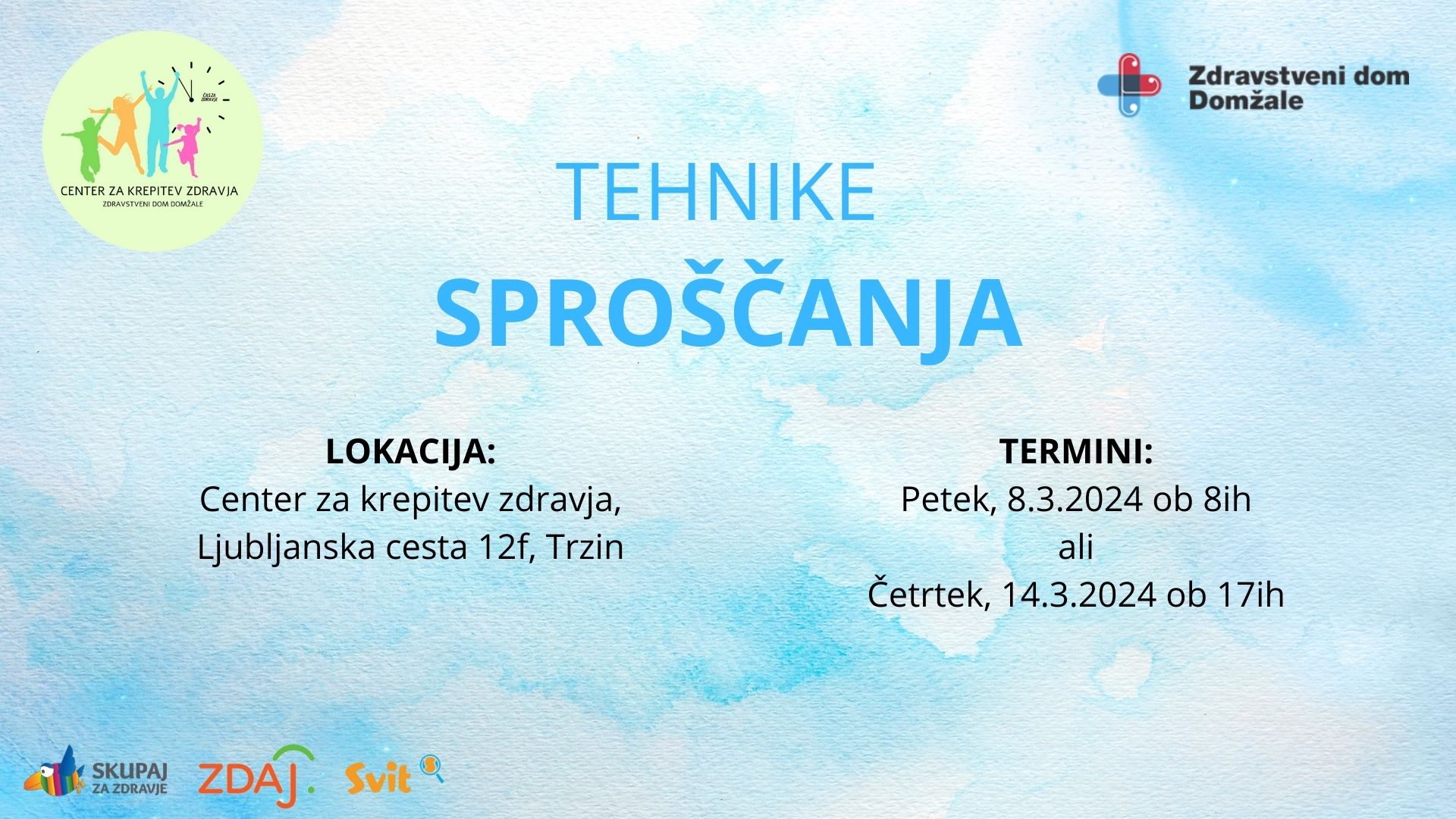 tehnike sproščanja